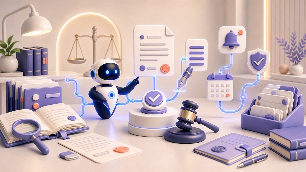 Illustration 3D Levolia d’un agent IA pour « Agent IA pour les cabinets d’avocats : recherche, rédaction et veille automatisées » Illustration 3D Levolia d’un agent IA pour « Agent IA pour les cabinets d’avocats : recherche, rédaction et veille automatisées »