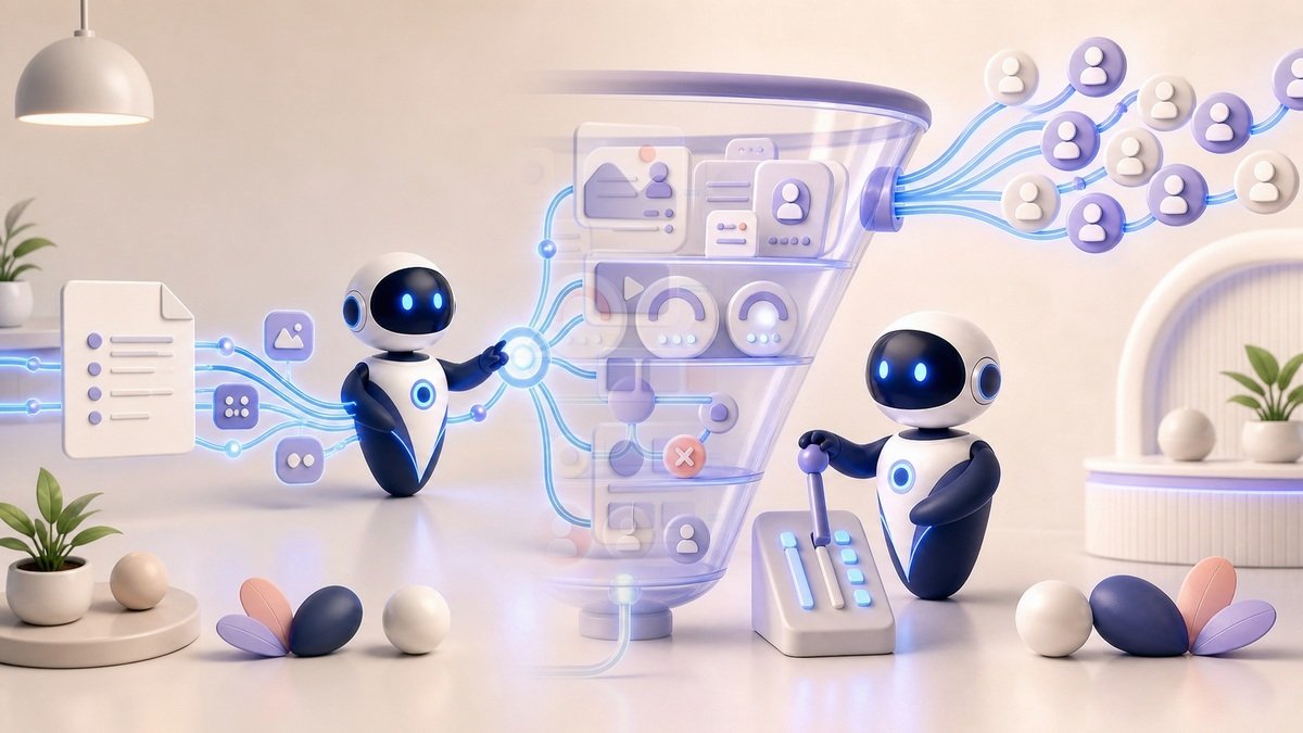 Illustration 3D Levolia d’un agent IA pour « Agent IA HubSpot : automatisez votre CRM commercial » Illustration 3D Levolia d’un agent IA pour « Agent IA HubSpot : automatisez votre CRM commercial »